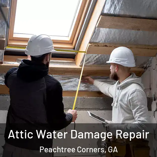  Attic Water Damage Repair Peachtree Corners, GA