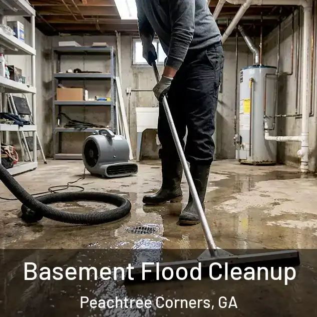  Basement Flood Cleanup Peachtree Corners, GA