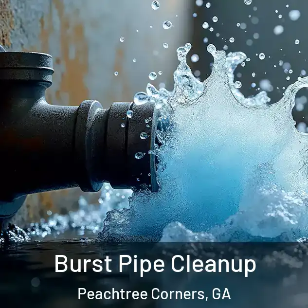  Burst Pipe Cleanup Peachtree Corners, GA