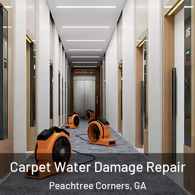  Carpet Water Damage Repair Peachtree Corners, GA