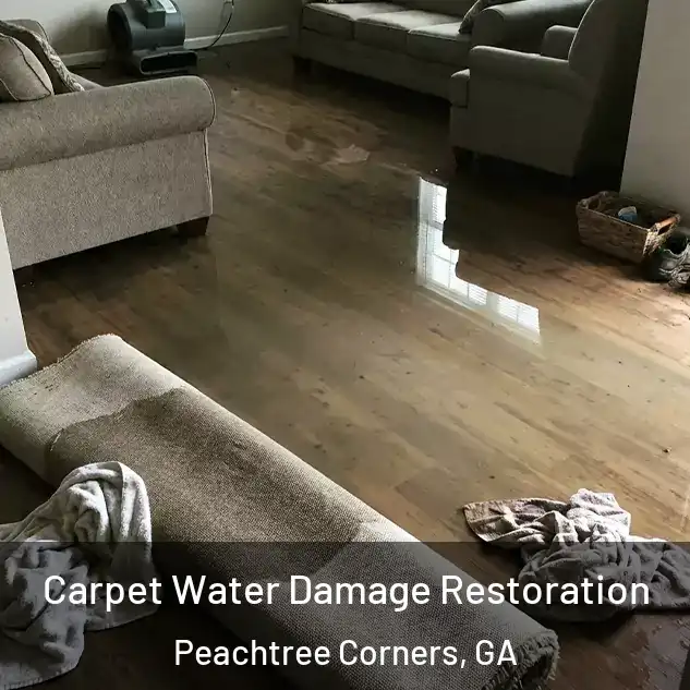  Carpet Water Damage Restoration Peachtree Corners, GA