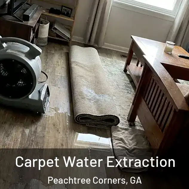  Carpet Water Extraction Peachtree Corners, GA