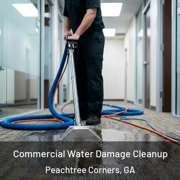  Commercial Water Damage Cleanup Peachtree Corners, GA