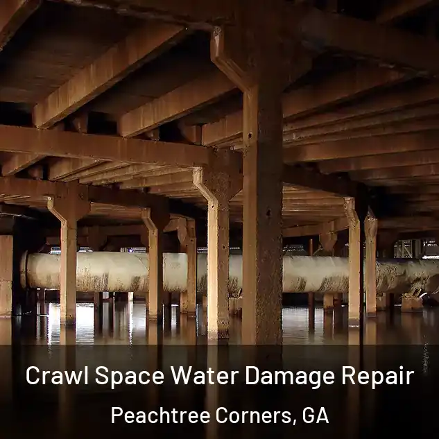  Crawl Space Water Damage Repair Peachtree Corners, GA