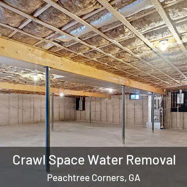  Crawl Space Water Removal Peachtree Corners, GA