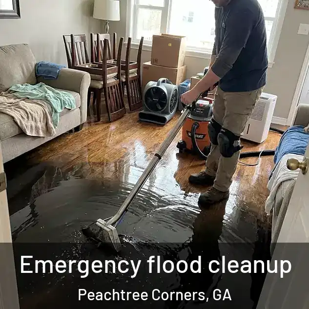  Emergency flood cleanup Peachtree Corners, GA