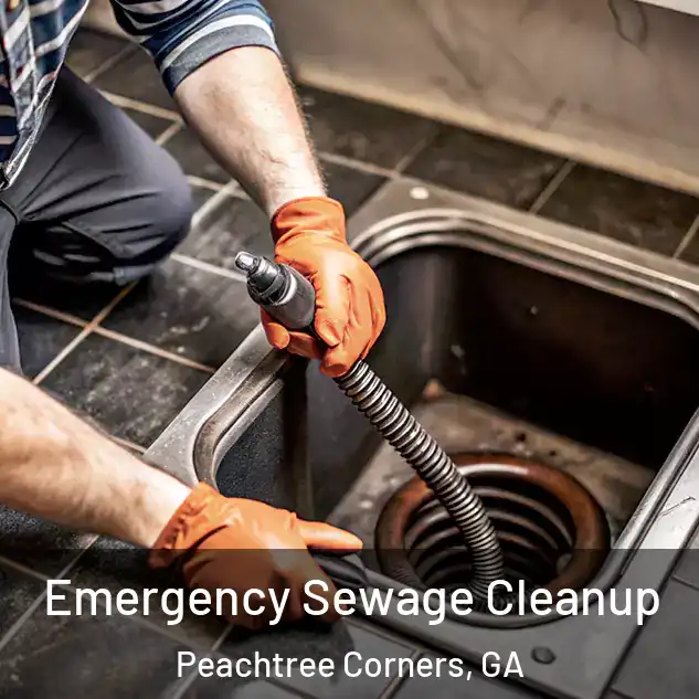  Emergency Sewage Cleanup Peachtree Corners, GA