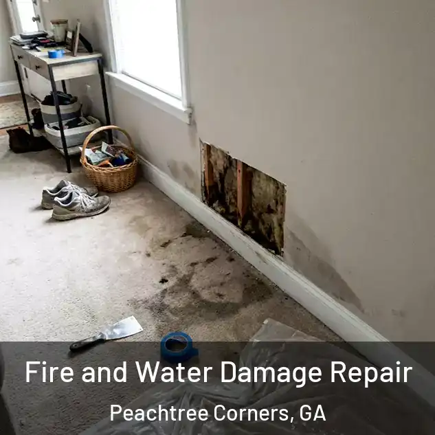  Fire and Water Damage Repair Peachtree Corners, GA