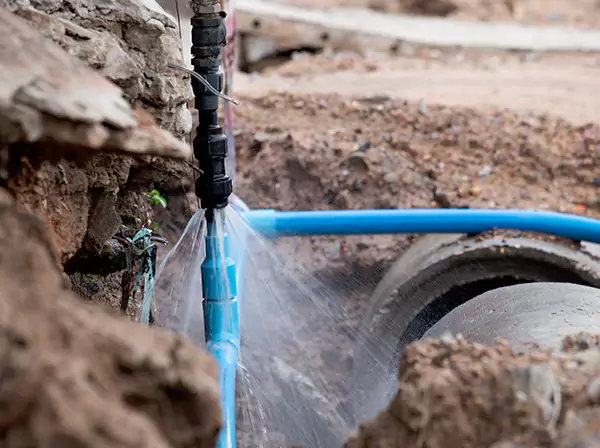 Burst Pipe Cleanup in Peachtree Corners
