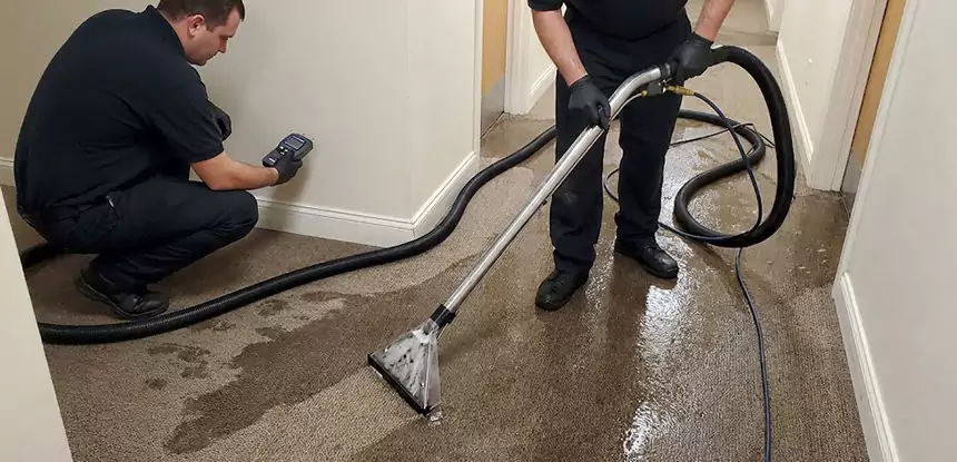 Basement Flooded Carpet Soaked Recovery in Peachtree Corners