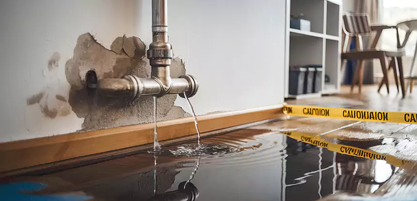 Burst Pipe Cleanup in Peachtree Corners