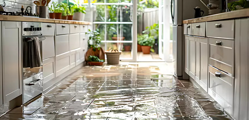 Kitchen Water Mitigation Services in Peachtree Corners