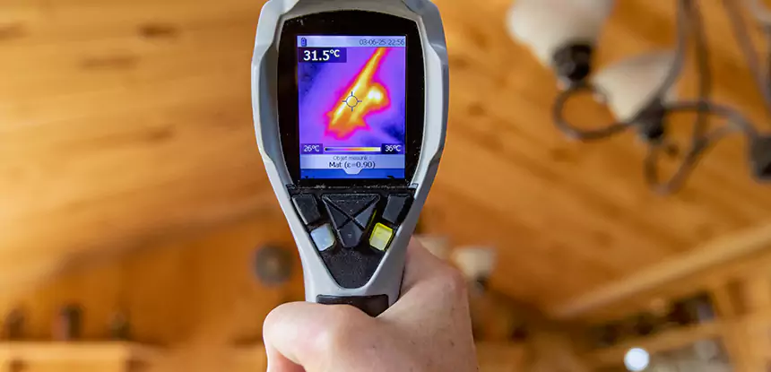 Infrared Camera Roof Leak Detection in Peachtree Corners