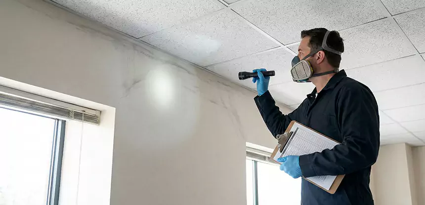 Ceiling Water Damage Inspection in Peachtree Corners