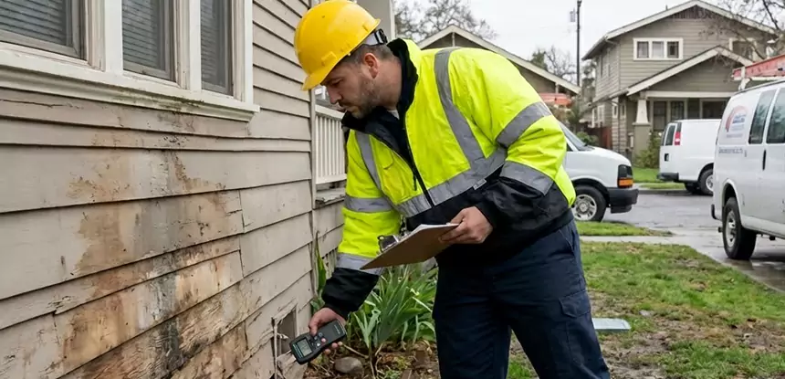 Water Damage Exterior Wall Peachtree Corners