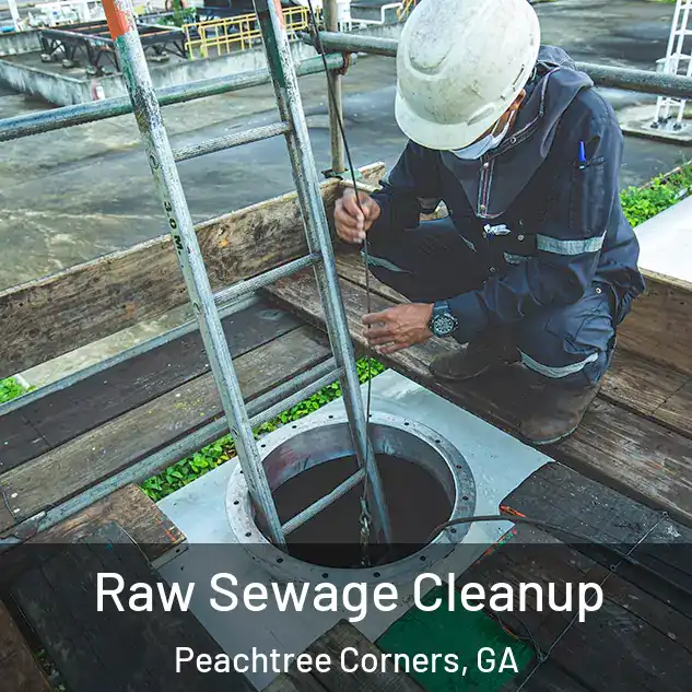  Raw Sewage Cleanup Peachtree Corners, GA