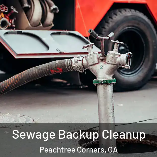  Sewage Backup Cleanup Peachtree Corners, GA