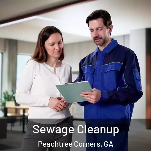  Sewage Cleanup Peachtree Corners, GA