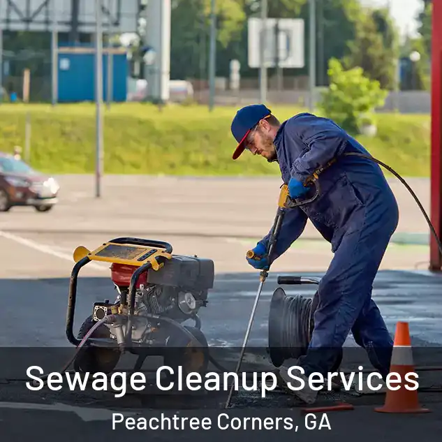  Sewage Cleanup Services Peachtree Corners, GA