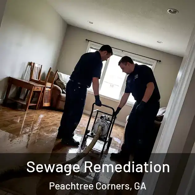  Sewage Remediation Peachtree Corners, GA