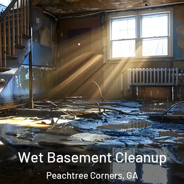  Wet Basement Cleanup Peachtree Corners, GA