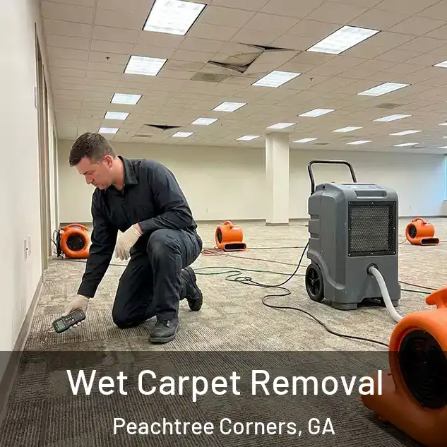  Wet Carpet Removal Peachtree Corners, GA